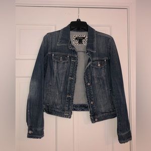 White House/Black Market denim jacket